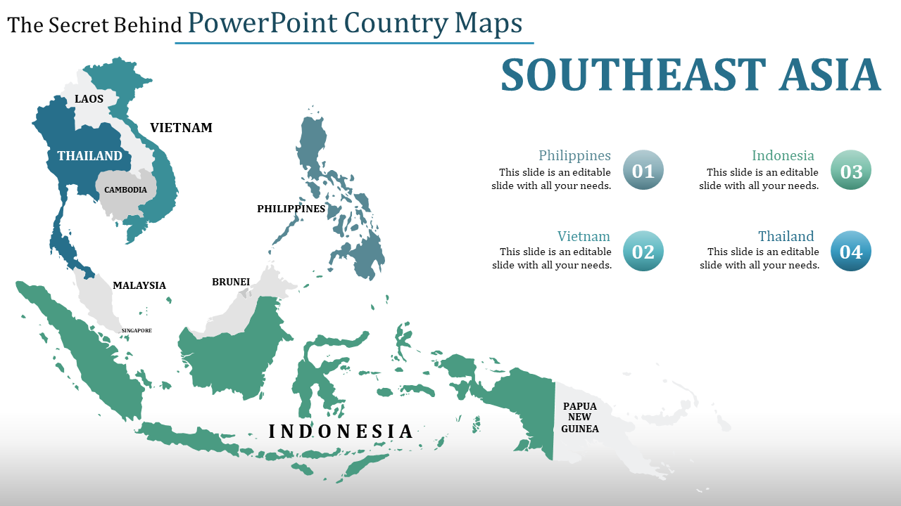 powerpoint country maps